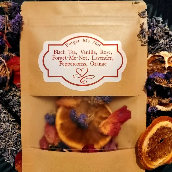 Valentines Day Simmer Pot Trio Romantic Botanical Stove Top Potpourri Set - Picture 6 of 7